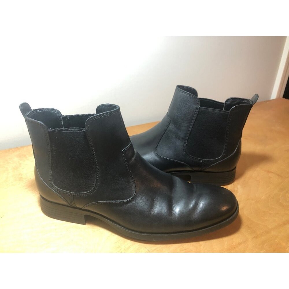 Cole Haan Black Leather Chelsea Boots Size 8.5